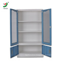 very cheap kitchen equipment furniture steel glass cabinet